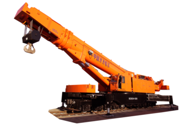  1700t.m新型160吨伸缩臂铁路起重机